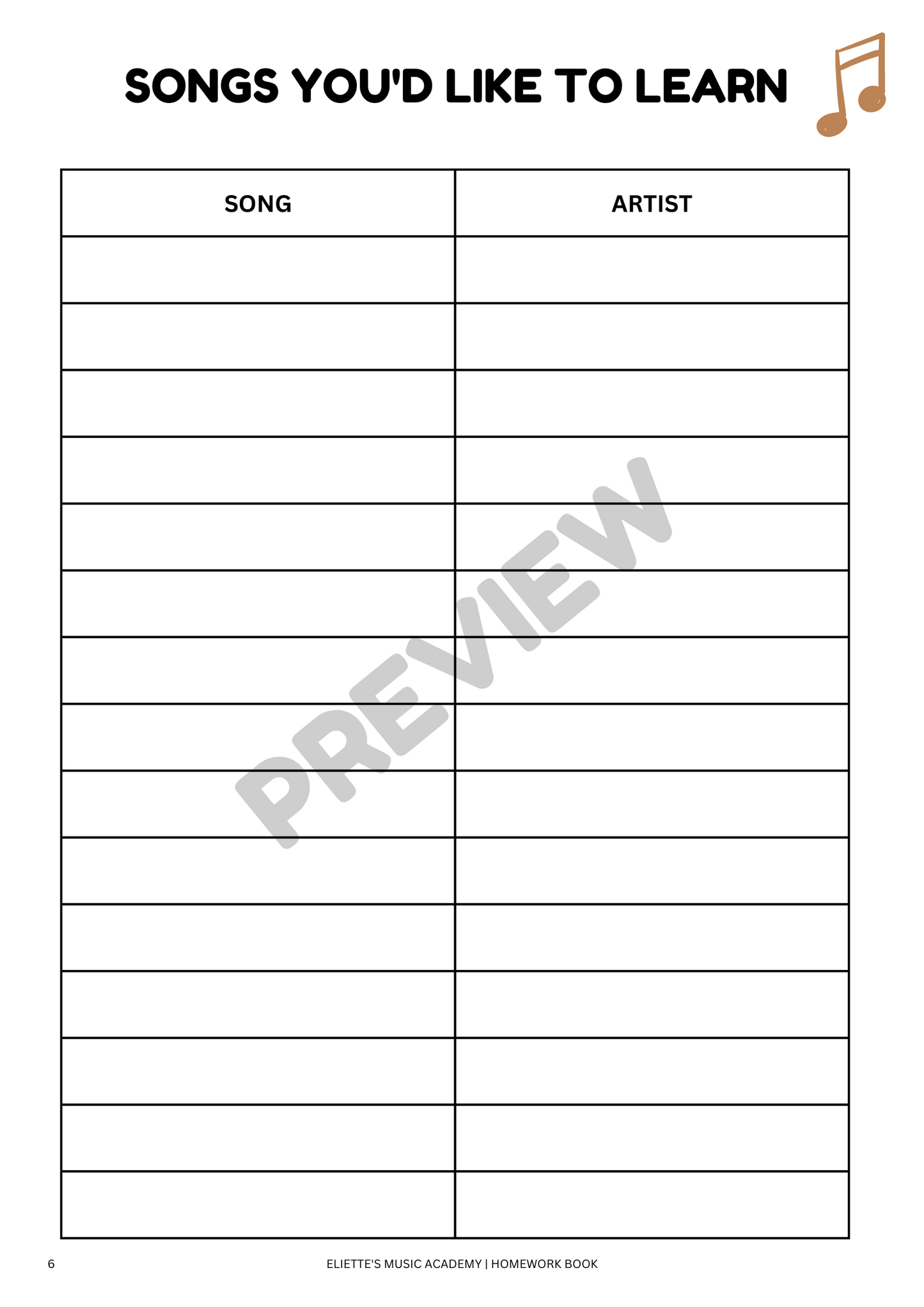 Homework Book