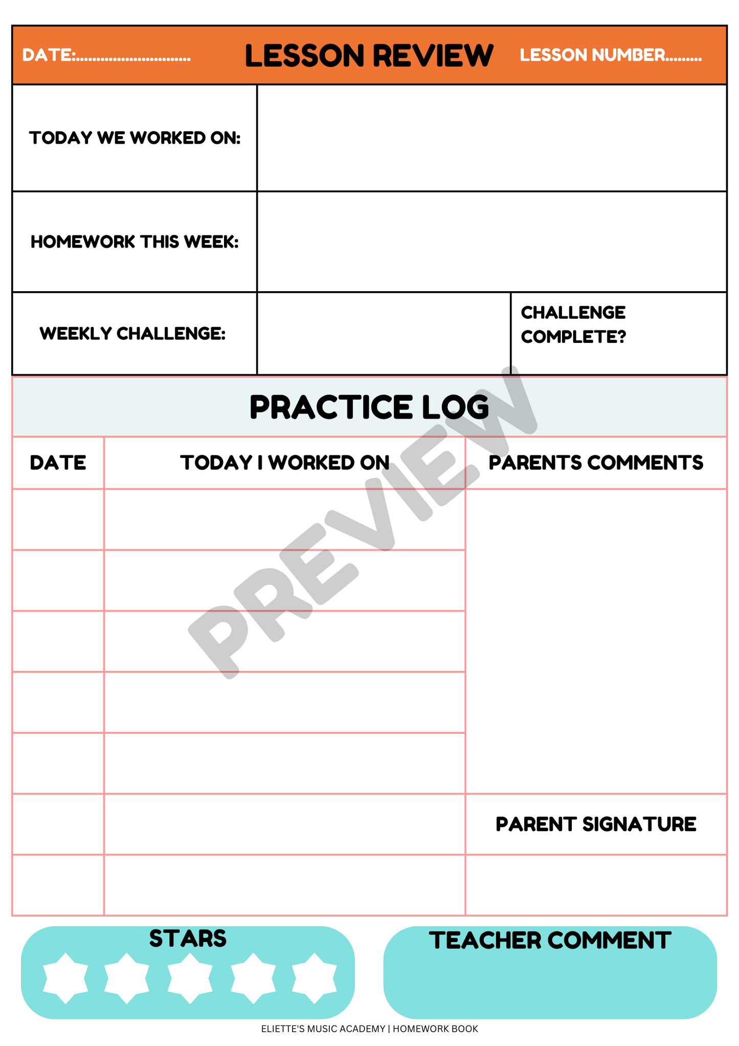 Homework Book