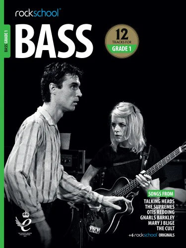 Rock School Bass Guitar Grade 1 Book 2018-2024