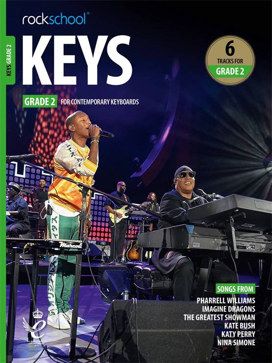 Rock School Piano Keys Grade 2 Book
