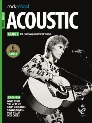 Rock School Acoustic Guitar Grade 3 Book 2019