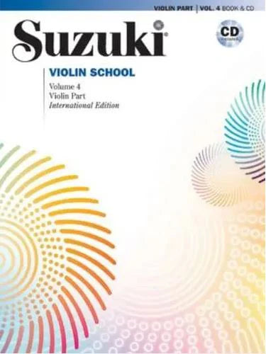 Suzuki Violin Book Volume 4 with CD