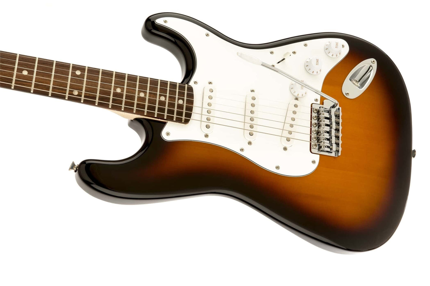 Squier Affinity Strat Electric Guitar - Brown Sunburst - LRL