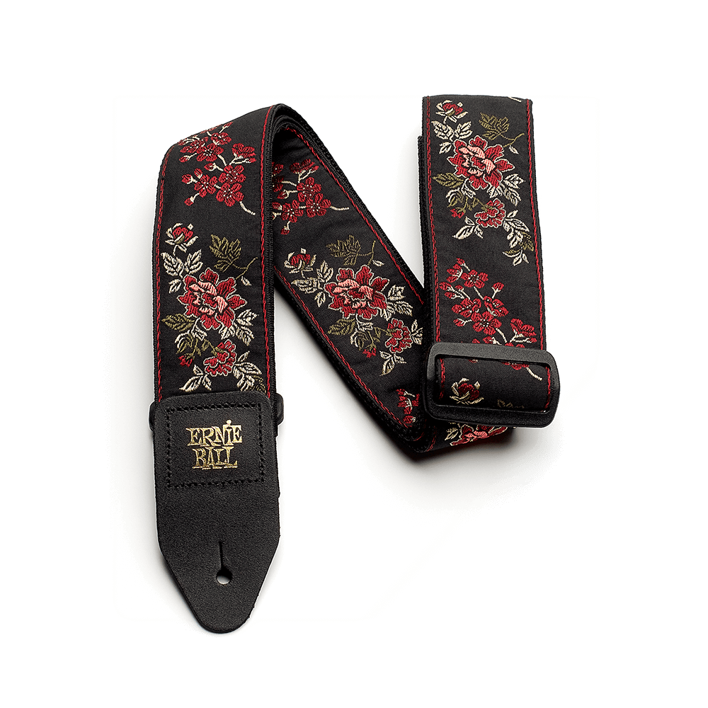 Ernie Ball Red Rose Strap