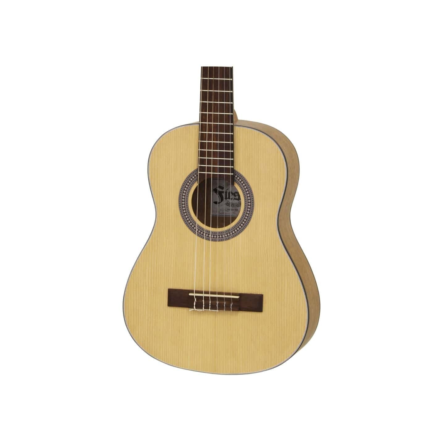 Fiesta Satin Series C-53 Natural - 1/2 Size Nylon String Classical Guitar (By Aria)