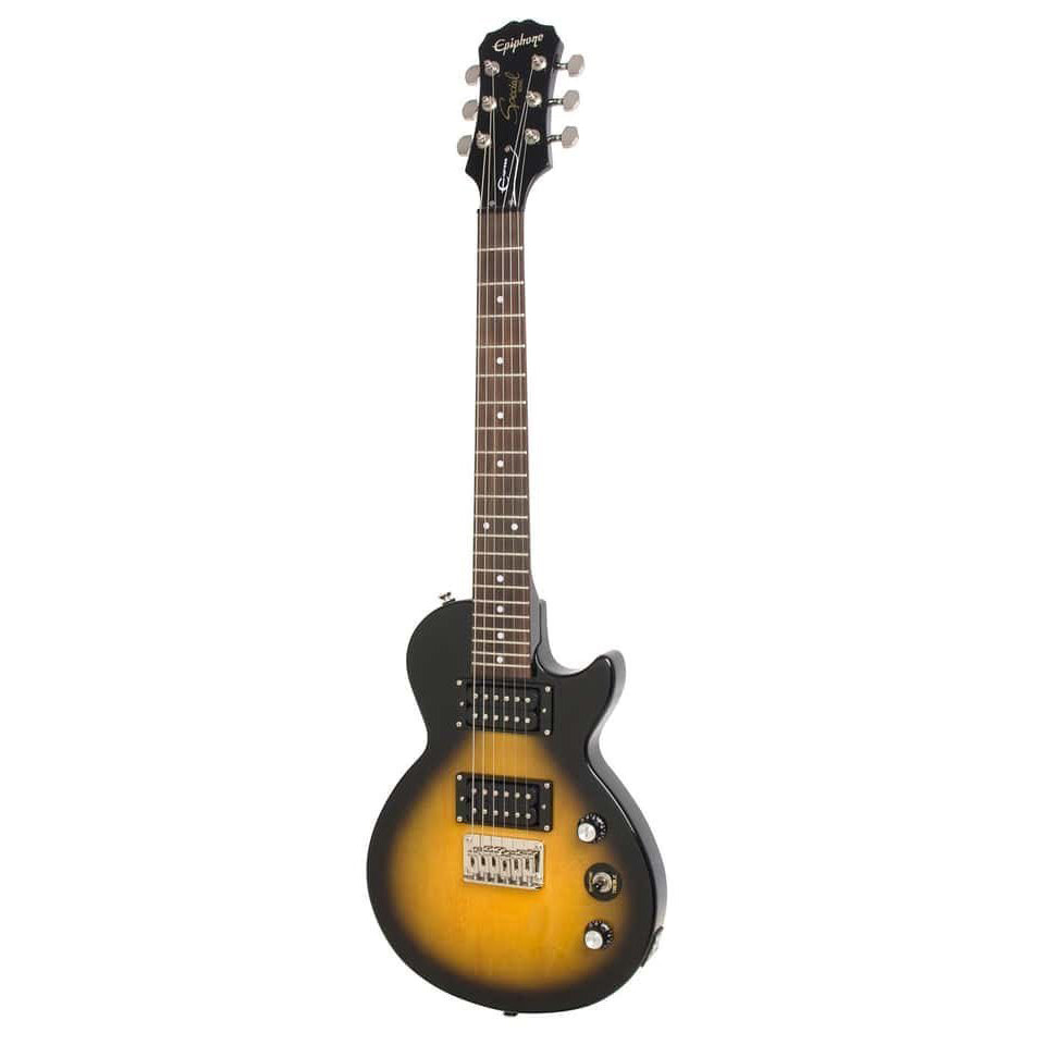 Epiphone Les Paul Express 22 Inch Scale - Vintage Sunburst - Chrome H/Ware