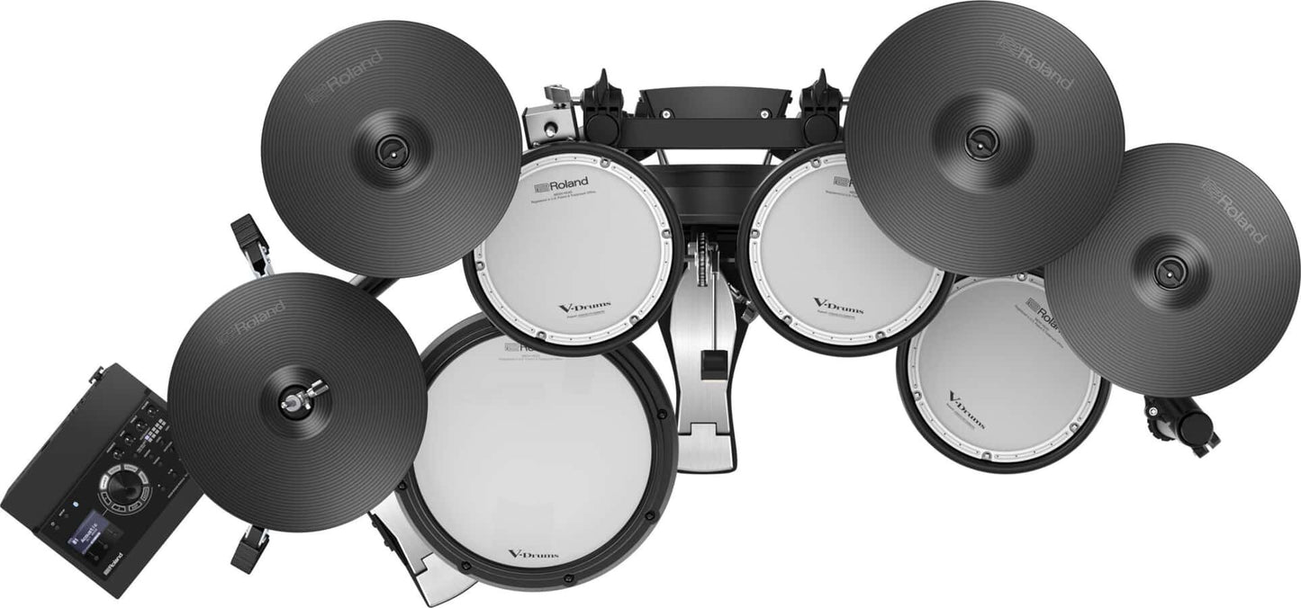 Roland VDrums TD17KVX Electronic Drum Kit with Bluetooth Includes MDSCOM Stand
