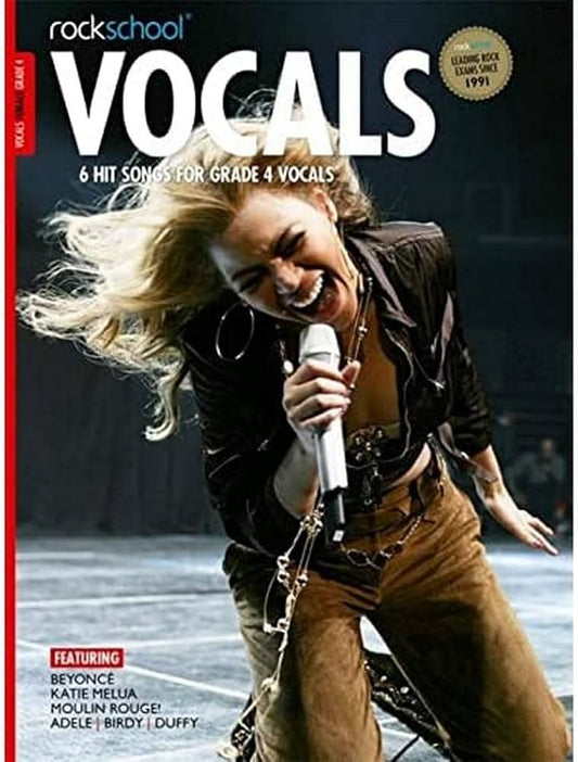 Rock School Vocals Female Grade 4 Book