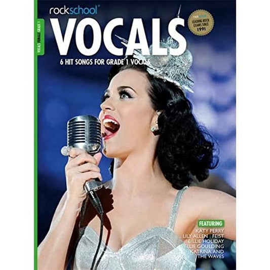 Rock School Vocals Female Grade 1 Book
