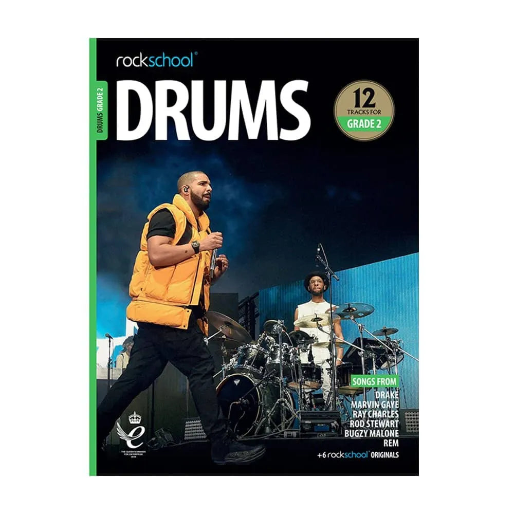 Rock School Drums Grade 2 Book 2018-2024