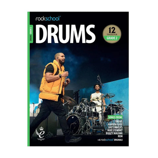 Rock School Drums Grade 2 Book 2018-2024