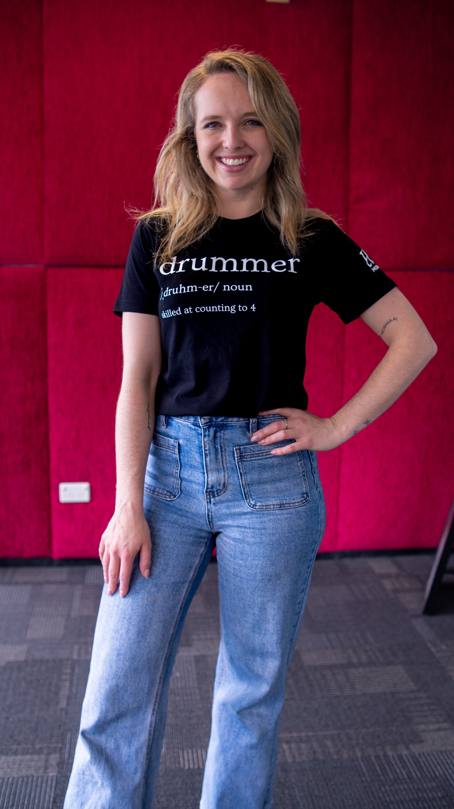 Drummer | Skilled At Counting To 4 T-shirt