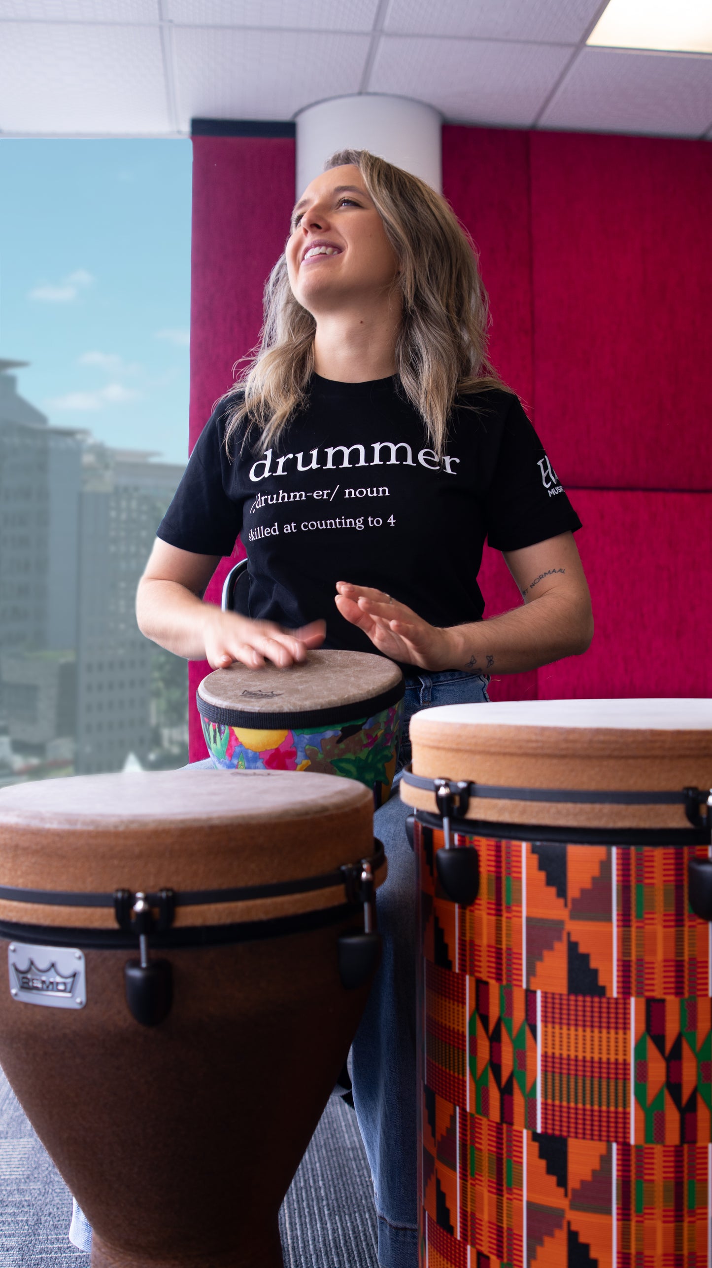 Drummer | Skilled At Counting To 4 T-shirt