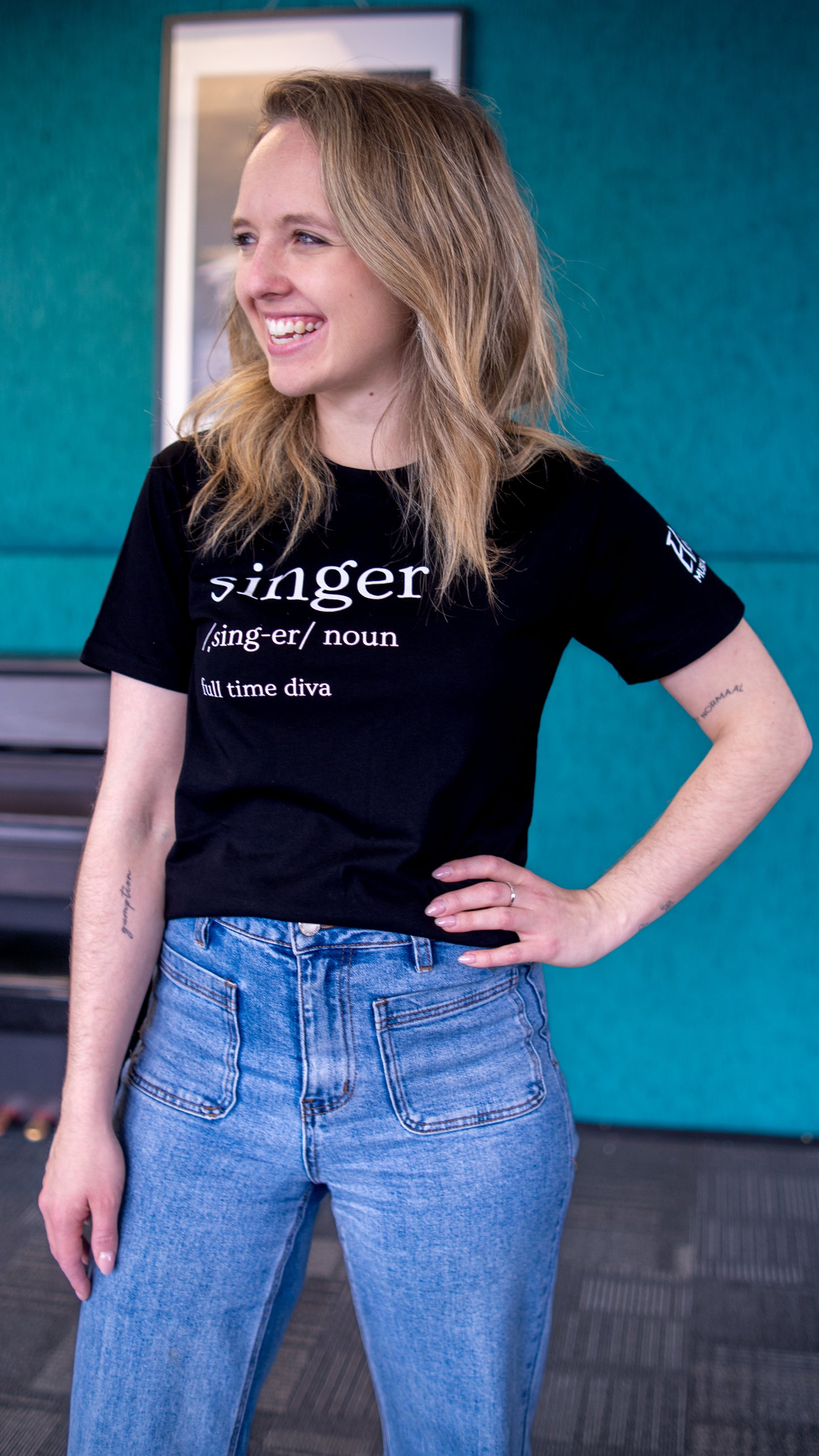 Singer | Full Time Diva T-shirt