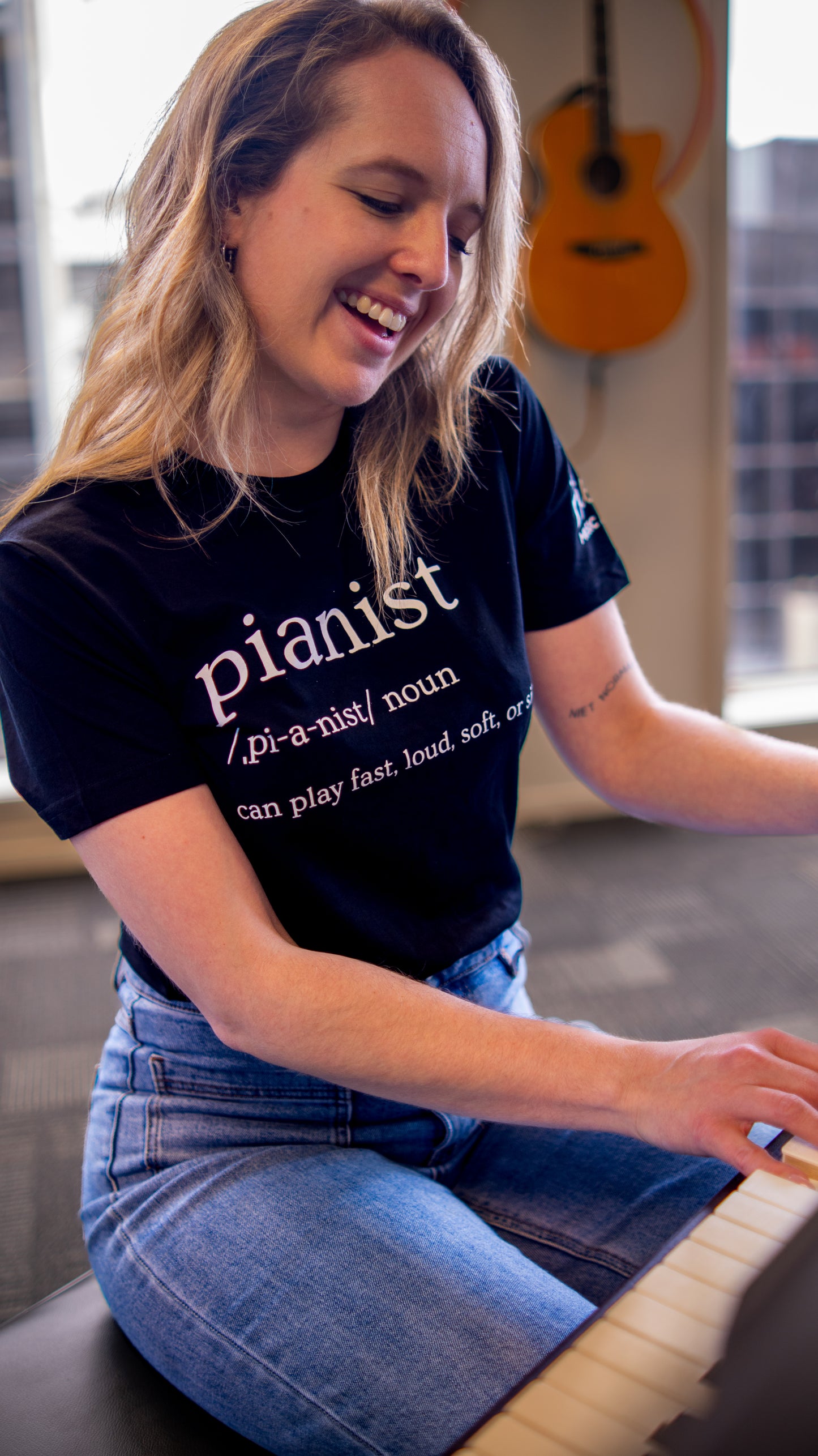 Pianist | Can Play Fast, Loud, Soft of Silly T-shirt