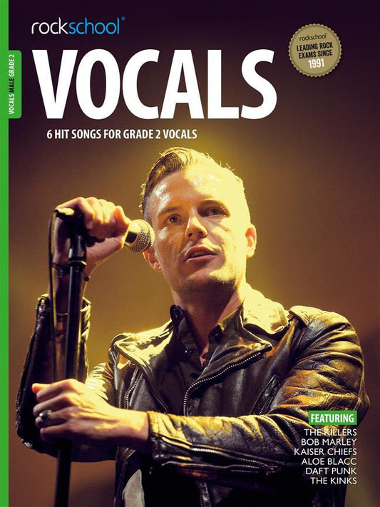 Rock School Vocals Male Grade 2 Book