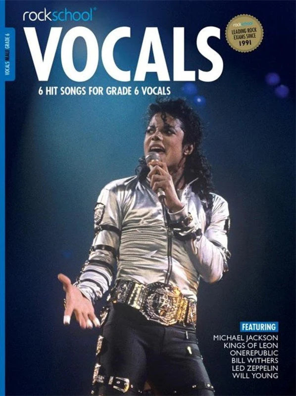 Rock School Vocals Male Grade 6 Book