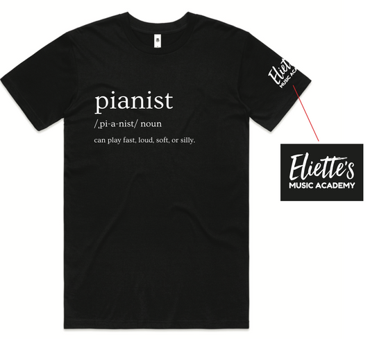 Pianist | Can Play Fast, Loud, Soft of Silly T-shirt
