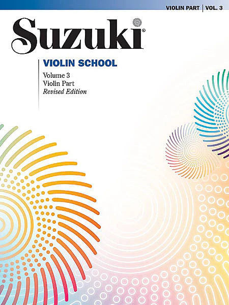 Suzuki Violin Book Volume 3 (Without CD)