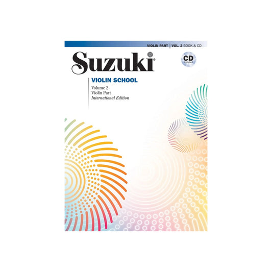 Suzuki Violin Book Volume 2 with CD