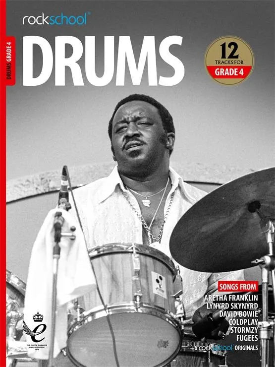 Rock School Drums Grade 4 Book 2018-2024