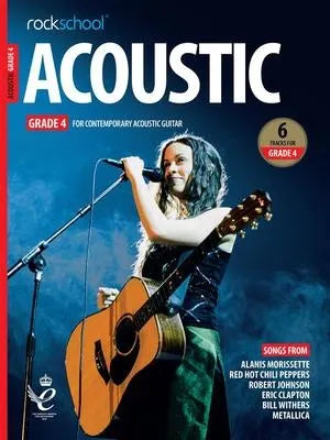 Rock School Acoustic Guitar Grade 4 Book 2019