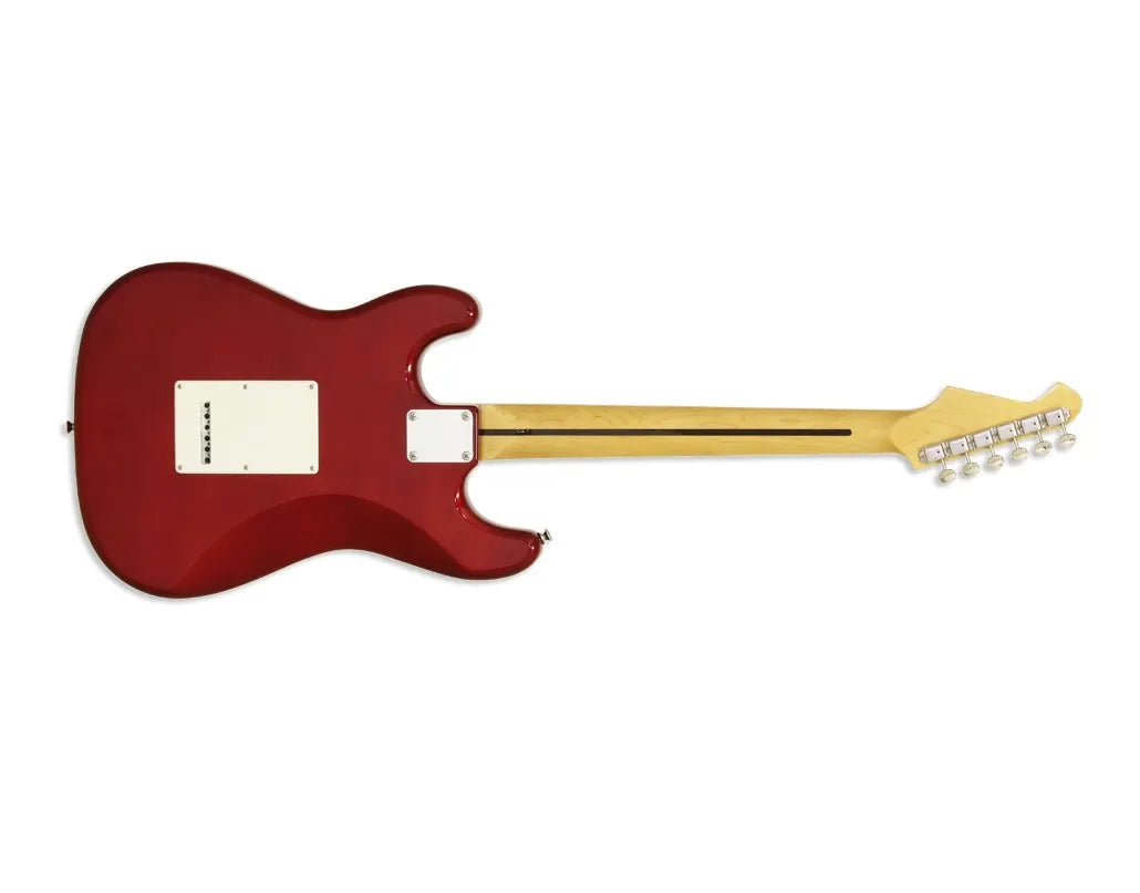 ARIA STG-57 ST-STYLE ELECTRIC GUITAR - MN - CANDY APPLE RED