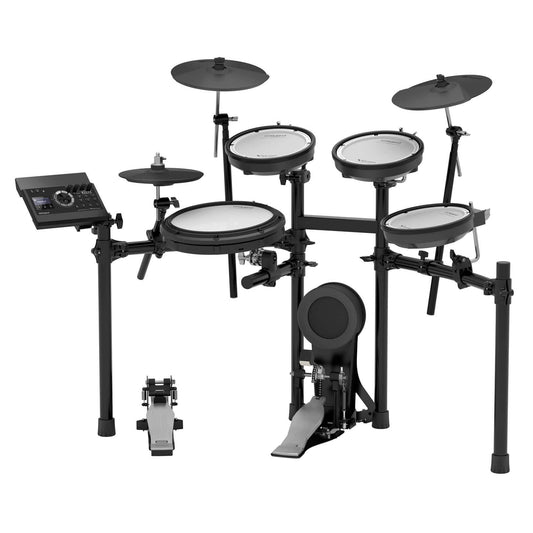 Roland VDrums TD17KV Electronic Drum Kit with Bluetooth Includes MDSCOM Stand