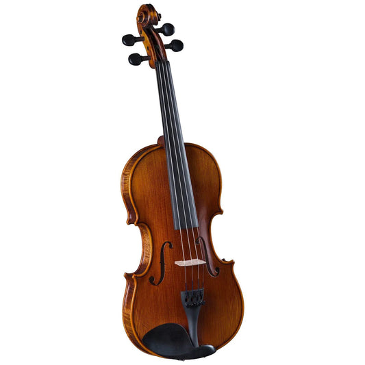 Cremona SV500 Premier Artist Violin 4/4 Outfit Flamed Maple B/S Ebody Fingerboard Prelude Strings